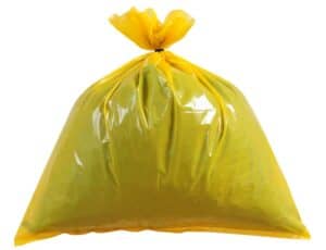 yellow heavy duty bin
